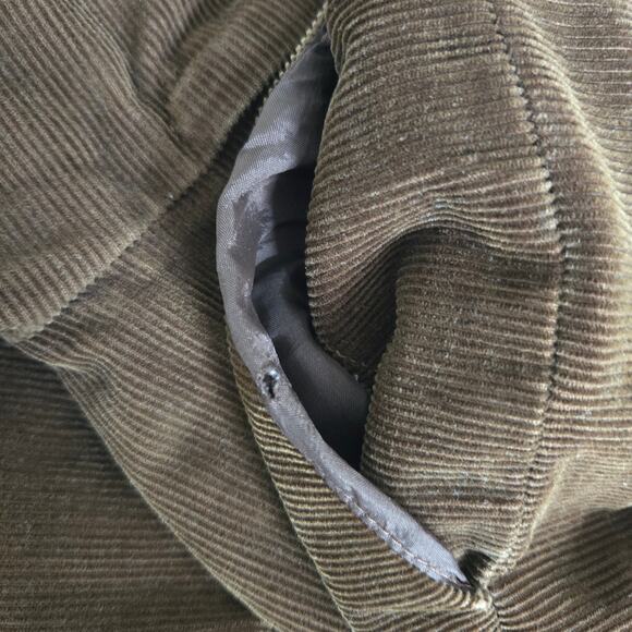 J. McLaughlin Corduroy Pants Brown High Rise Flat Front Straight Leg Women 4 - Picture 11 of 12